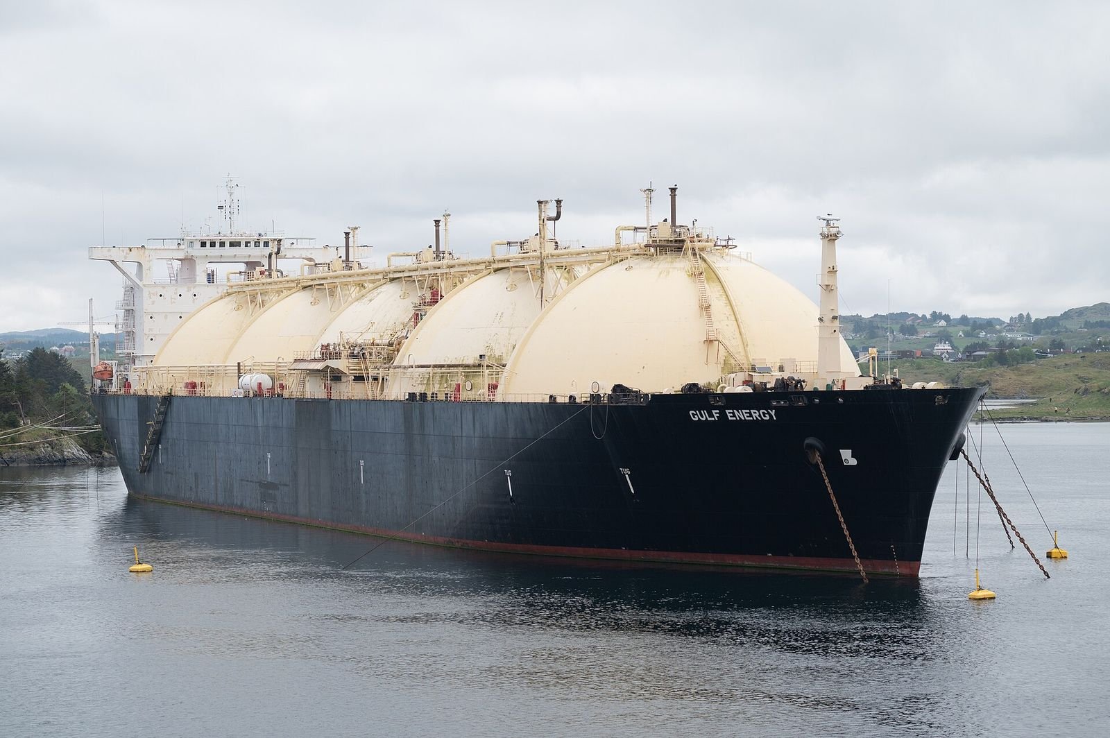 An LNG carrier ship (illustrative) — Photo: Gordon Leggett, CC BY-SA 4.0