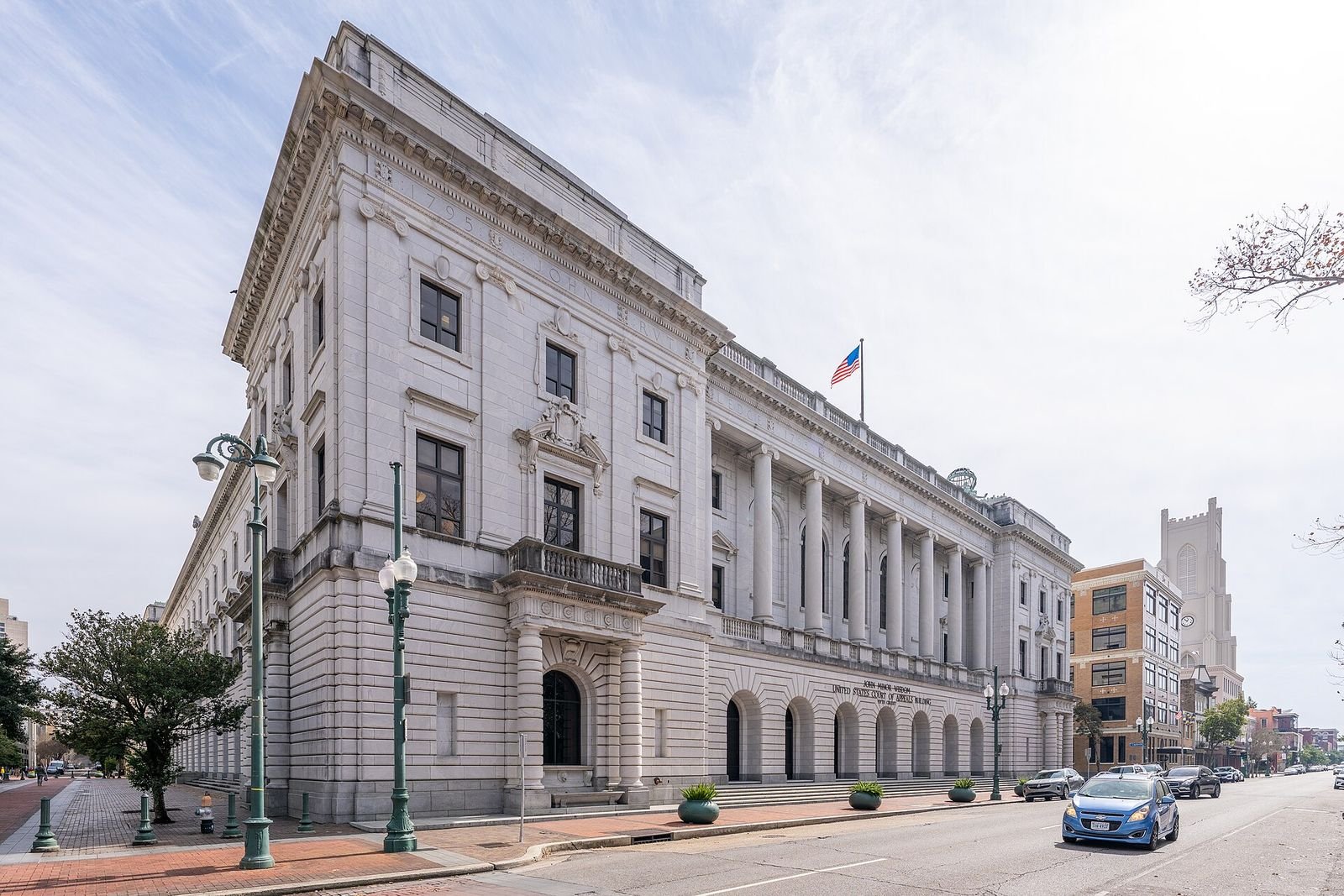 John Minor Wisdom U.S. Court of Appeals Building (Fifth Circuit), New Orleans — Photo: ajay_suresh, CC BY 4.0