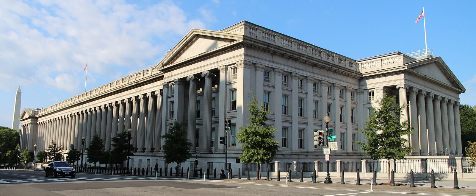 U.S. Treasury Building, Washington — Photo: Rchuon24, CC BY-SA 3.0