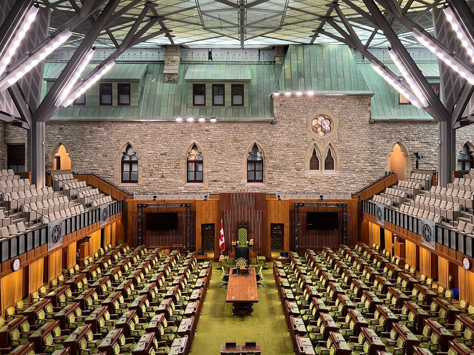 The House of Commons chamber in Ottawa’s West Block — Photo: Hutima, CC BY-SA 4.0